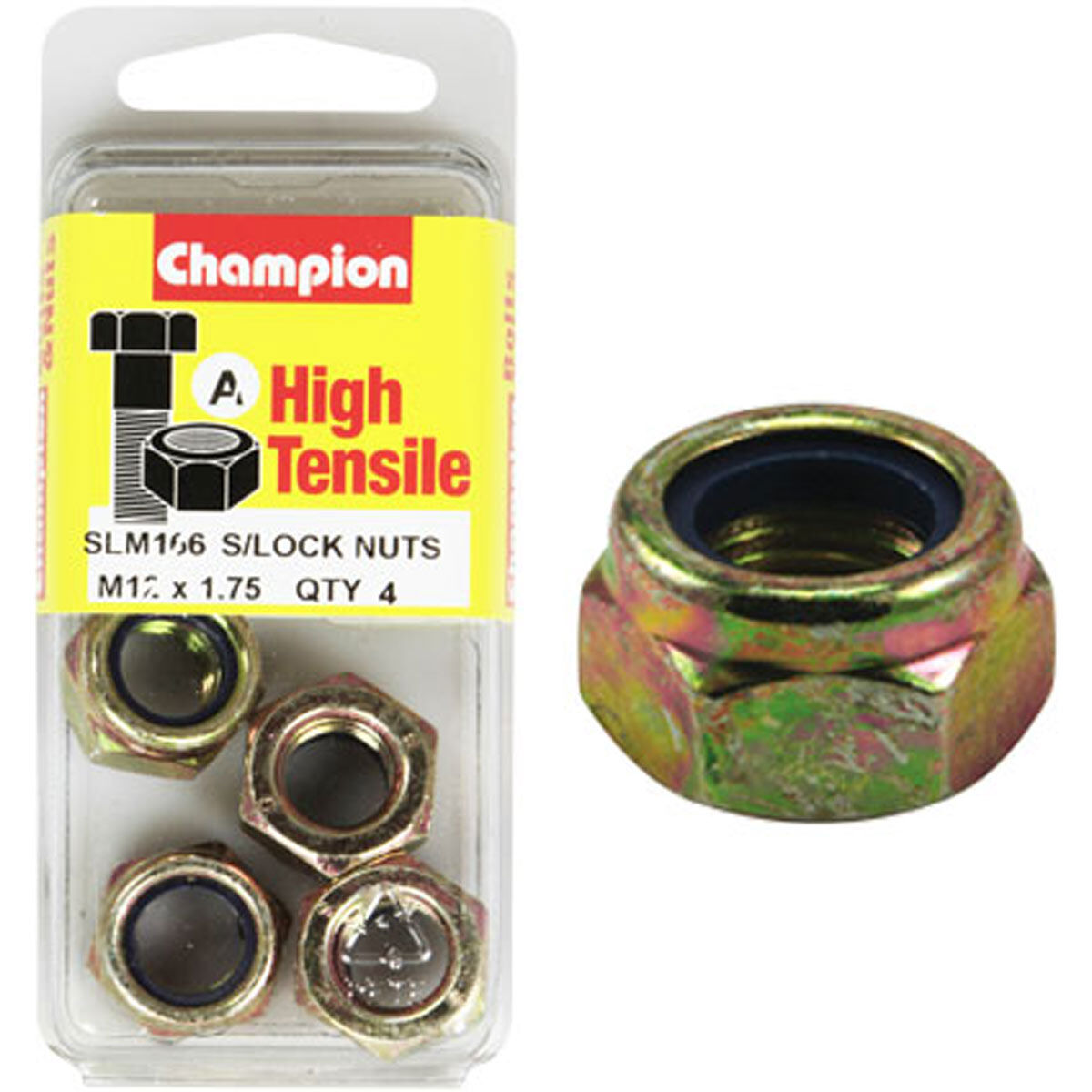Champion Nyloc Nuts M12 X 1.75, , scanz_hi-res
