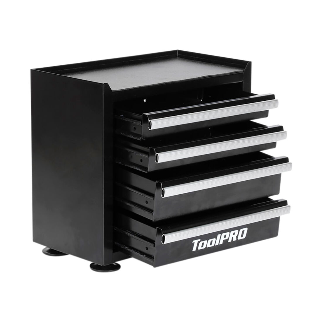 ToolPRO Mini Tool Cabinet 4 Drawer Black, , scanz_hi-res