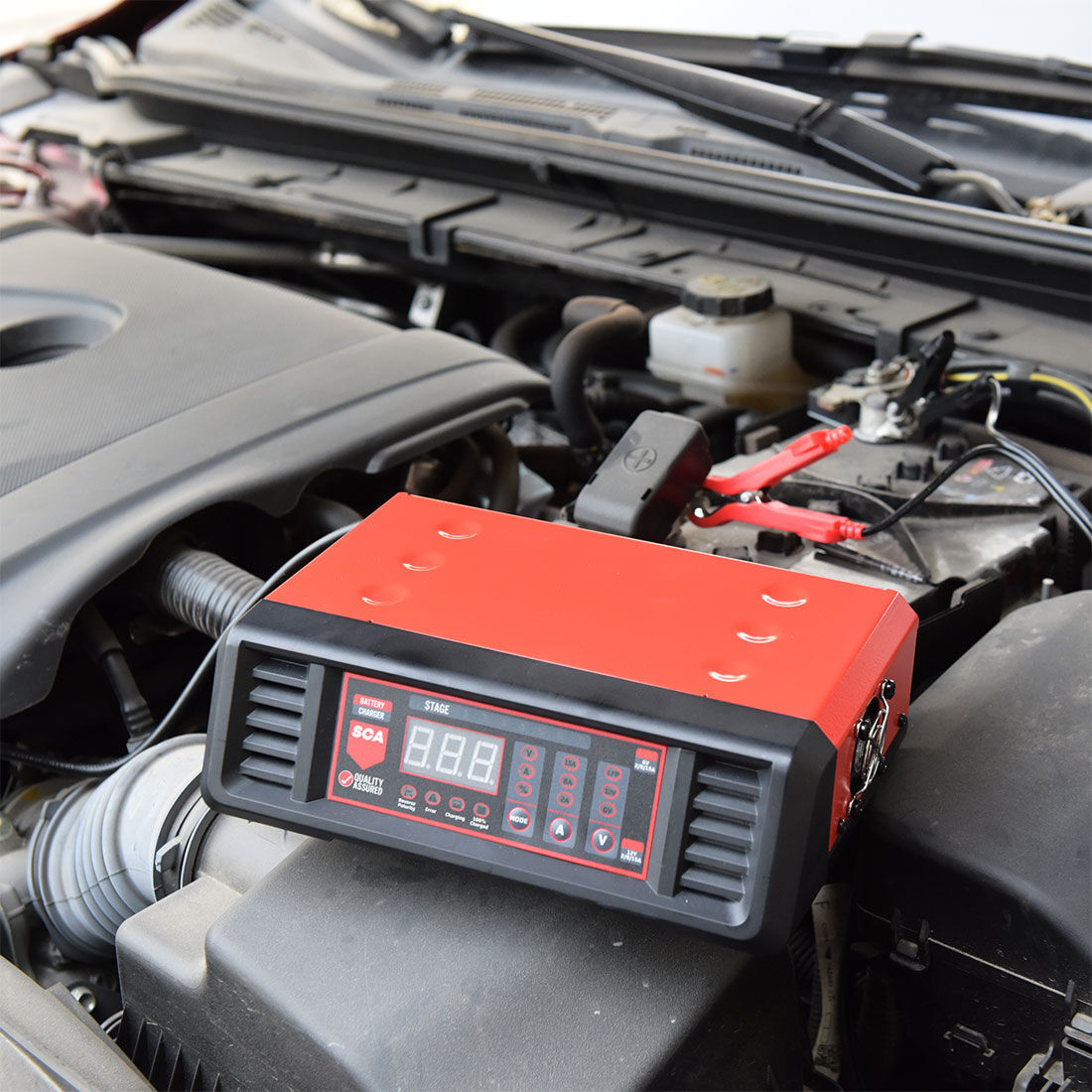 SCA 7 Stage Battery Charger 6/12V 2/8/15 Amp, , scanz_hi-res