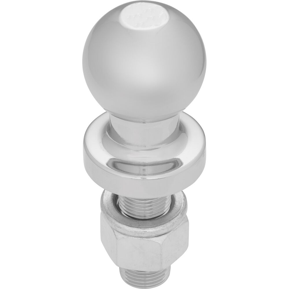 Trojan Tow Ball 3,500KG, 1 7/8 x 1 Inch, Zinc Plated Supercheap