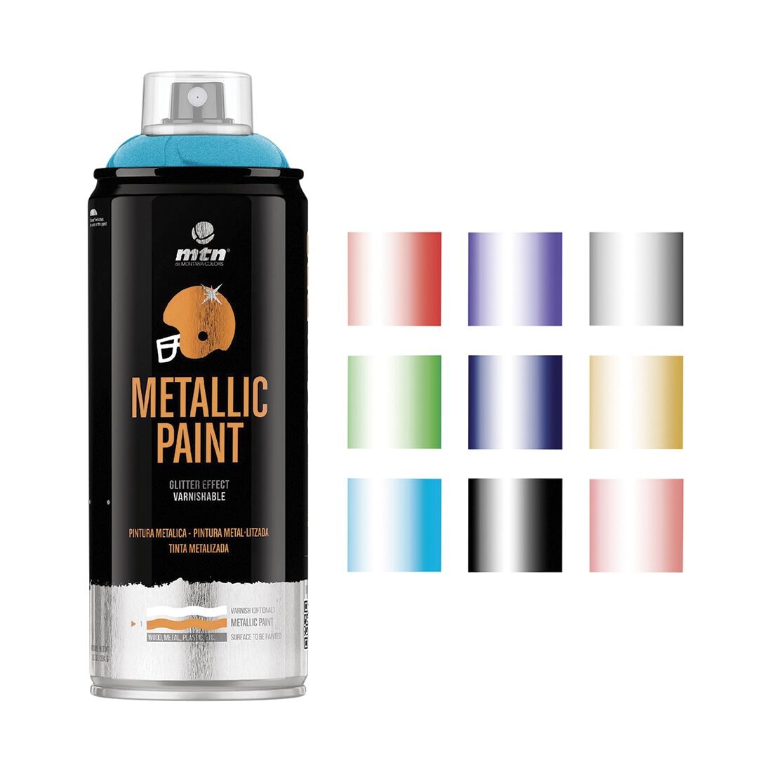 MTN Pro Metallic Blue Spray Paint 400mL Supercheap Auto New Zealand