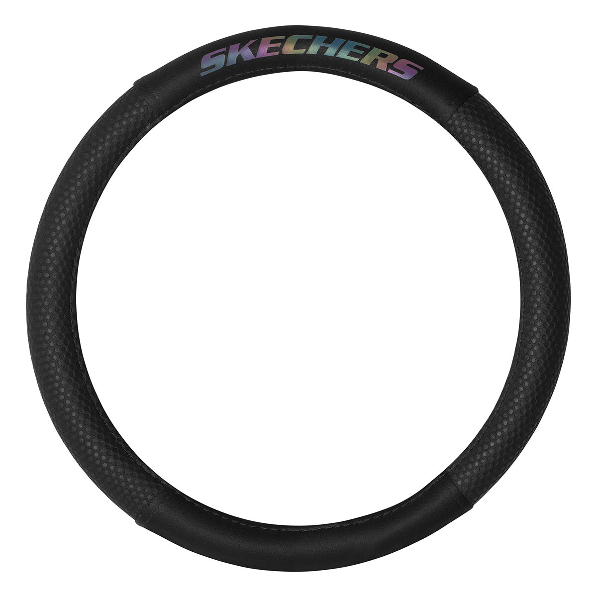 Skechers Goga Mat Steering Wheel Cover Black 380mm, , scanz_hi-res