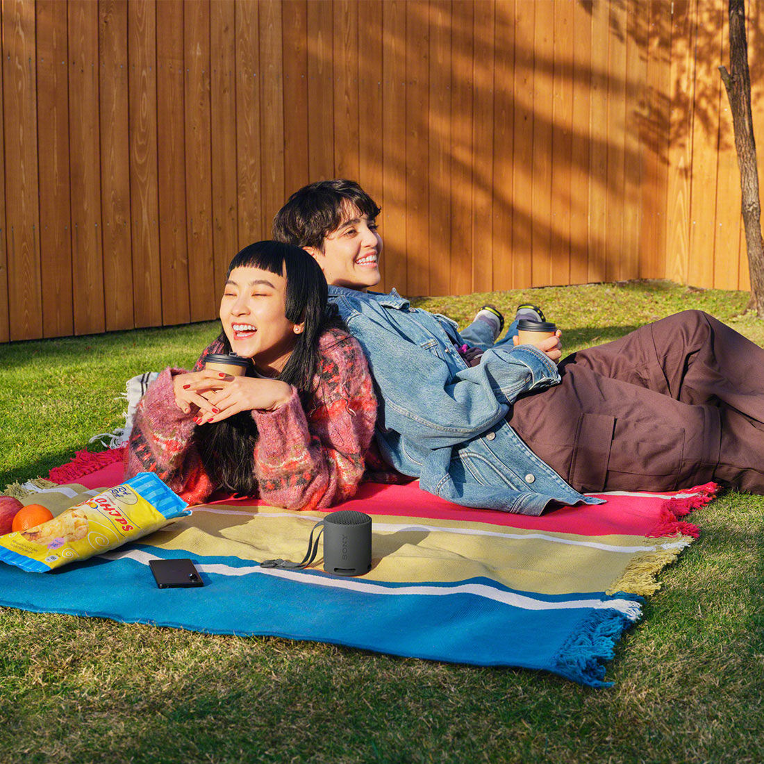 Sony Compact Bluetooth Speaker Black SRSXB100B, , scanz_hi-res