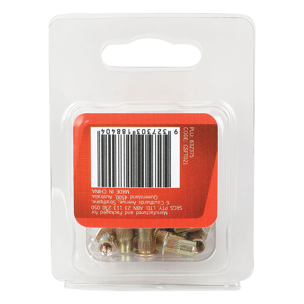 ToolPRO Rivet Nut Inserts M4 20 Piece Supercheap Auto New Zealand