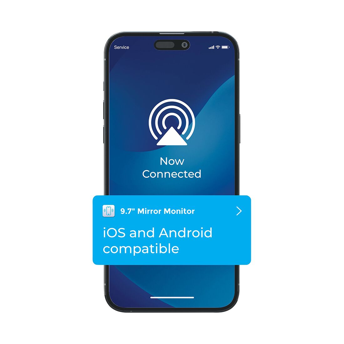 Nanocam+ 9.7" Dual Channel Smart Mirror NC-962MIRDVR, , scanz_hi-res