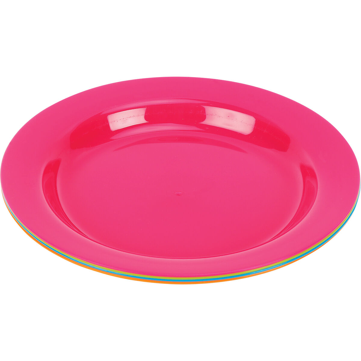 Ridge Ryder Plastic Plate 4pk 24cm, , scanz_hi-res