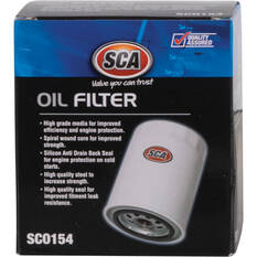 SCA Oil Filter SCO154 (Interchangeable with Z154), , scanz_hi-res