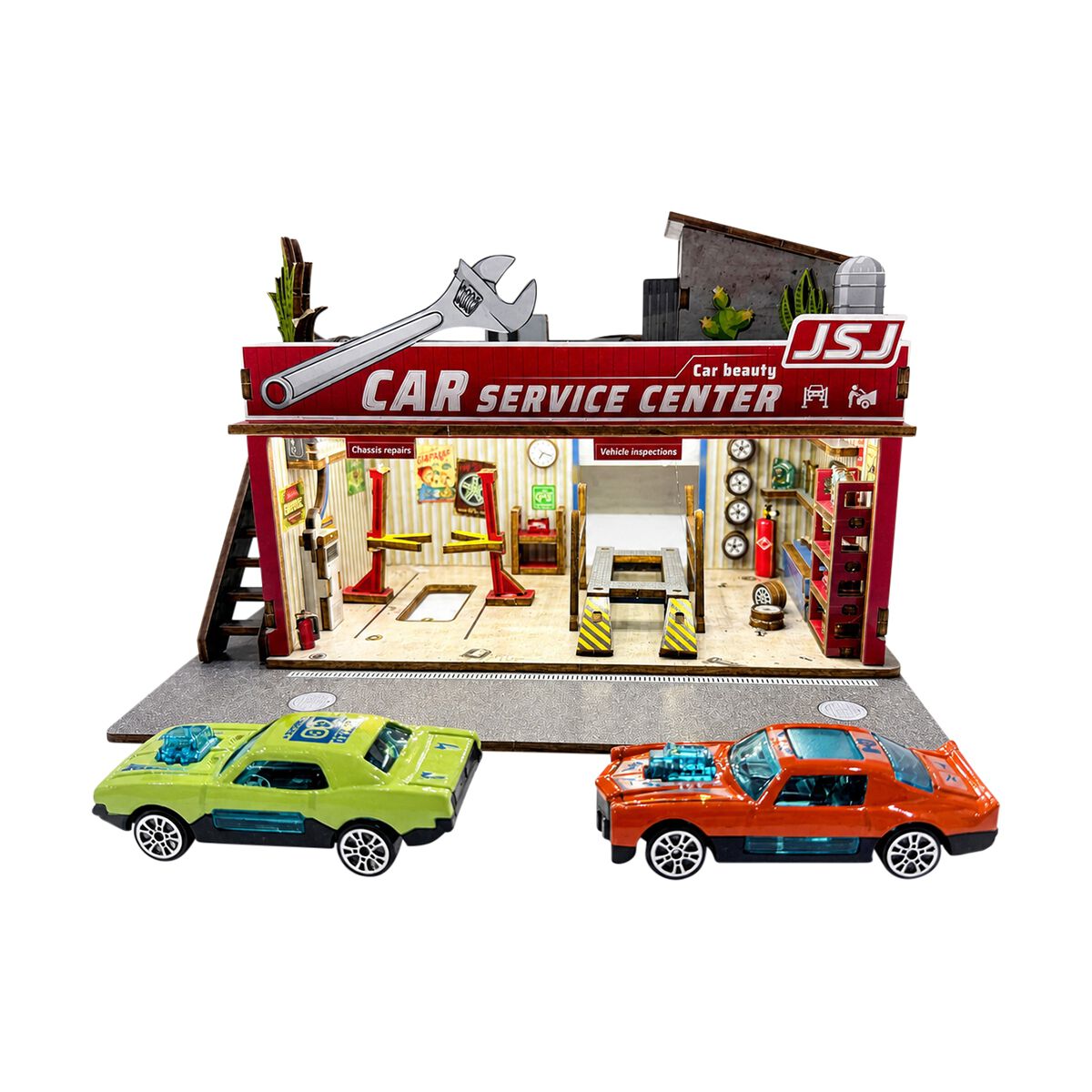 Wooden Assembly Auto Repair Shop, , scanz_hi-res
