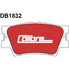 Calibre Disc Brake Pads DB1832CAL, , scanz_hi-res