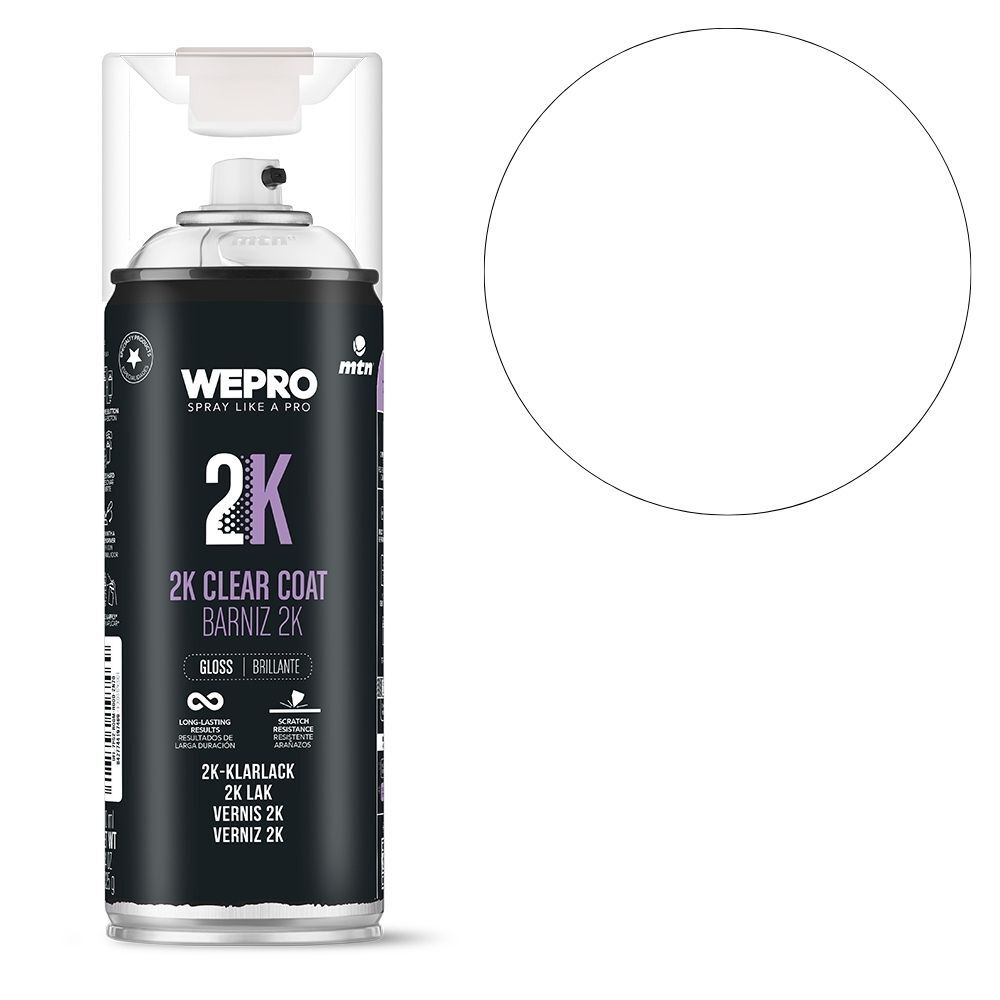 MTN WEPRO 2K Clear Coat Gloss 400mL, , scanz_hi-res