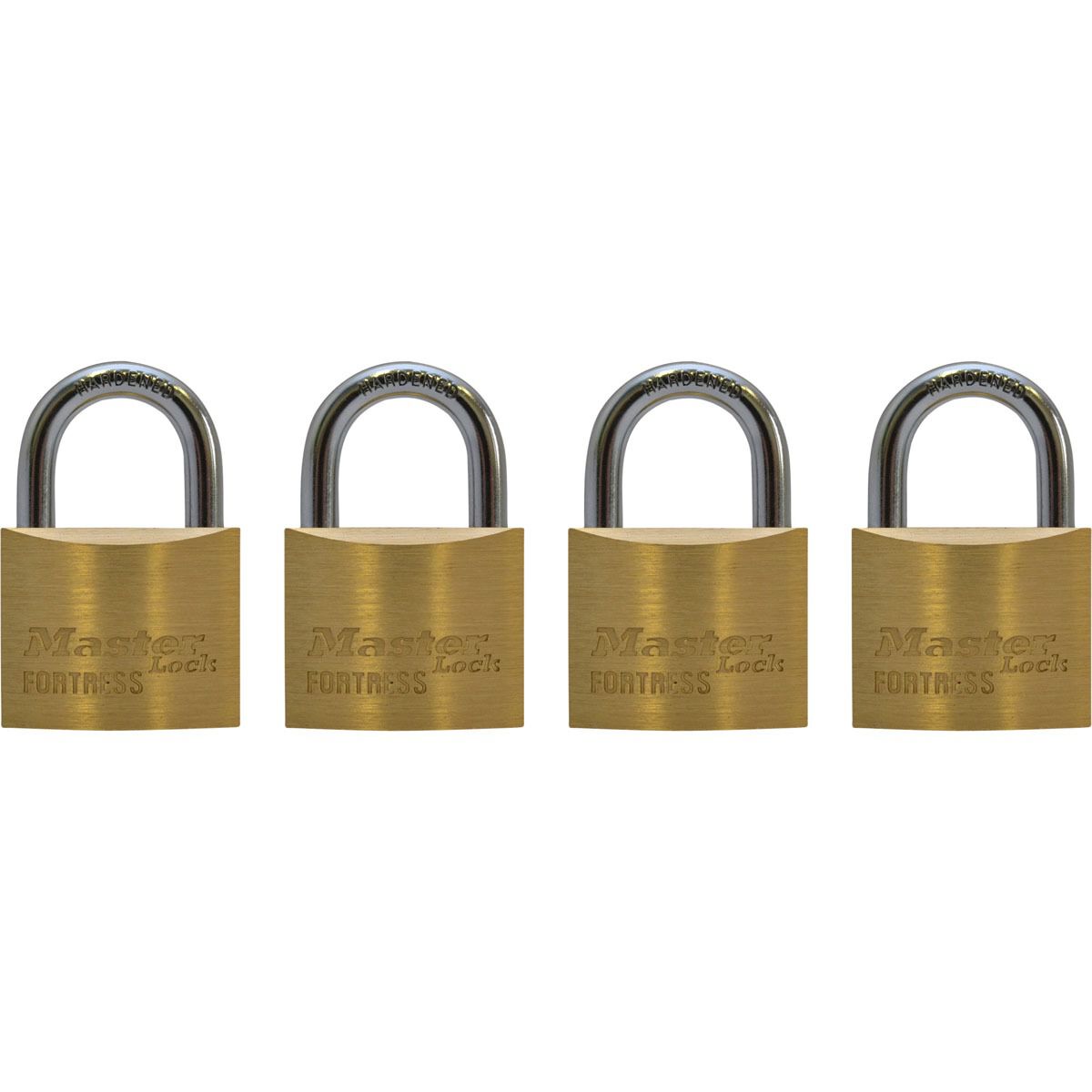 Master Lock Fortress Padlock - 30mm, 4 Pack, , scanz_hi-res