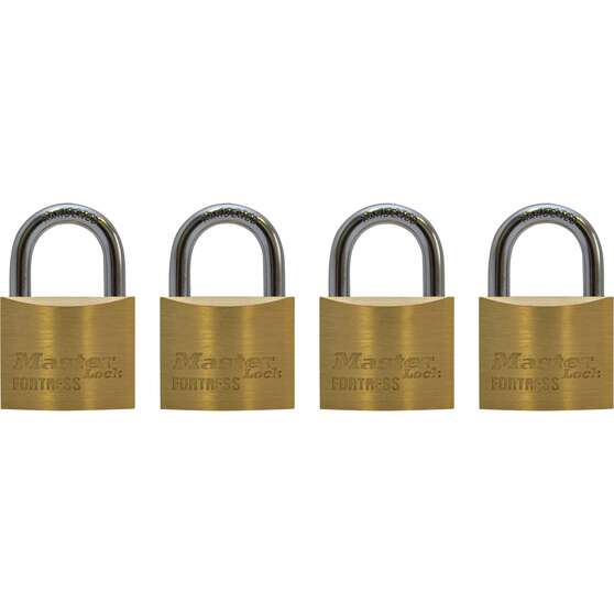 Master Lock Fortress Padlock - 30mm, 4 Pack, , scanz_hi-res