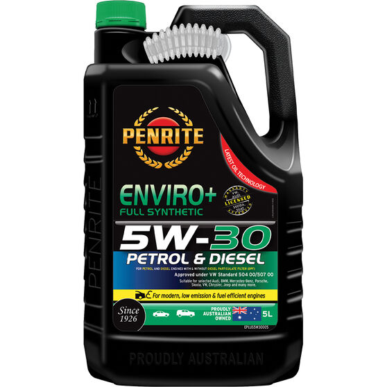 Penrite Enviro+ Engine Oil - 5W-30 5 Litre, , scanz_hi-res