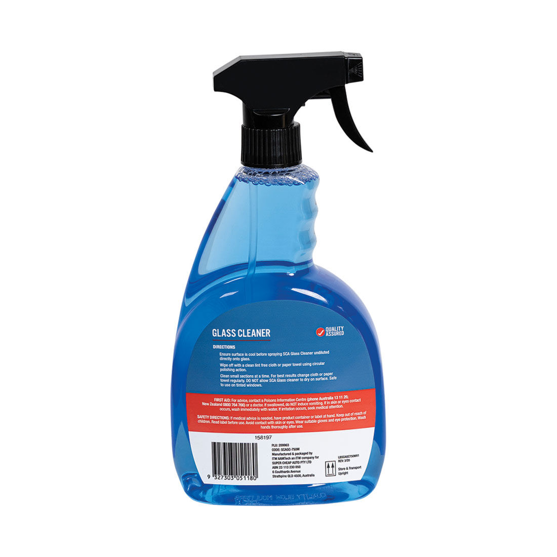 SCA Glass Cleaner 750mL, , scanz_hi-res