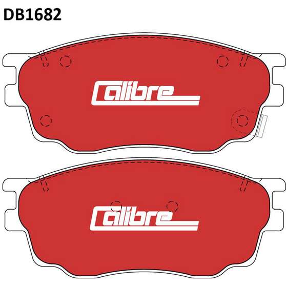 Calibre Disc Brake Pads DB1682CAL, , scanz_hi-res