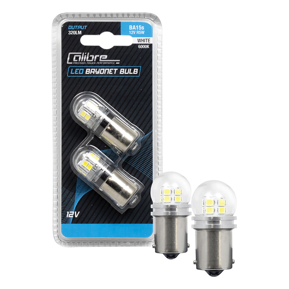 Calibre Automotive Globes LED White 12V, P21W, BA15S Supercheap Auto New Zealand