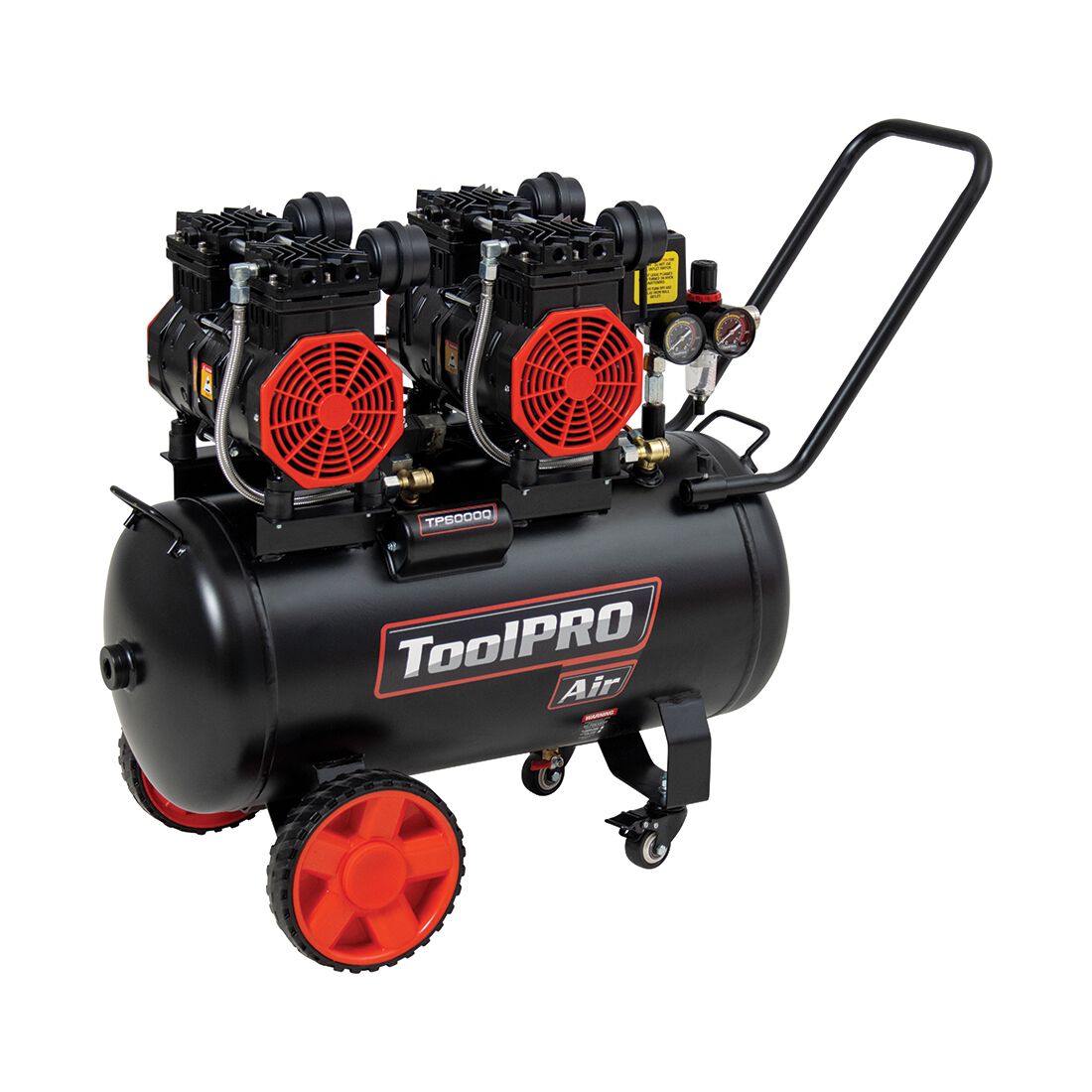 ToolPRO Air Compressor Silenced 2.75HP 50 Litre tank, , scanz_hi-res