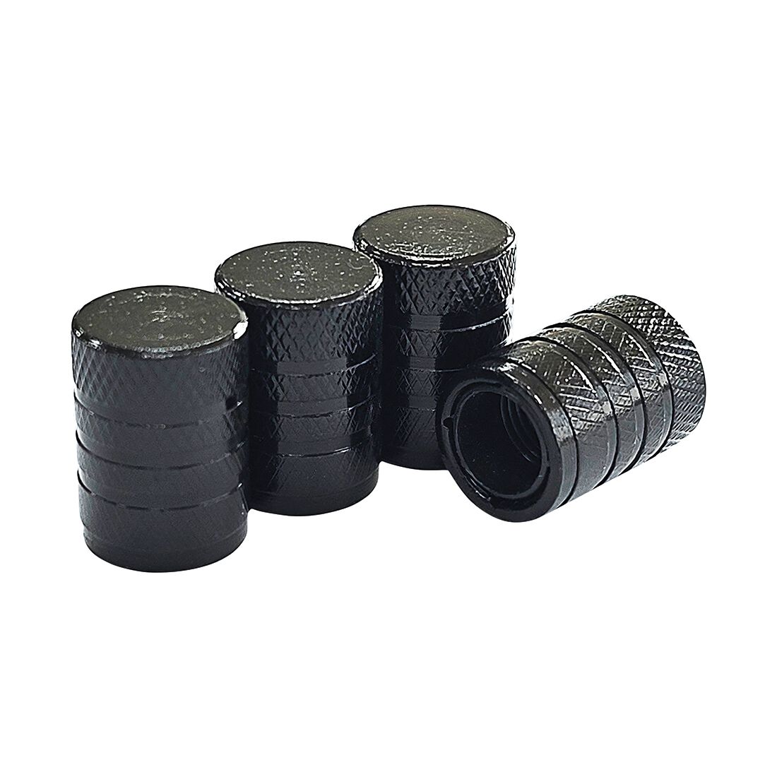 SCA Valve Caps Barrel 4 Pack Jet Black, , scanz_hi-res