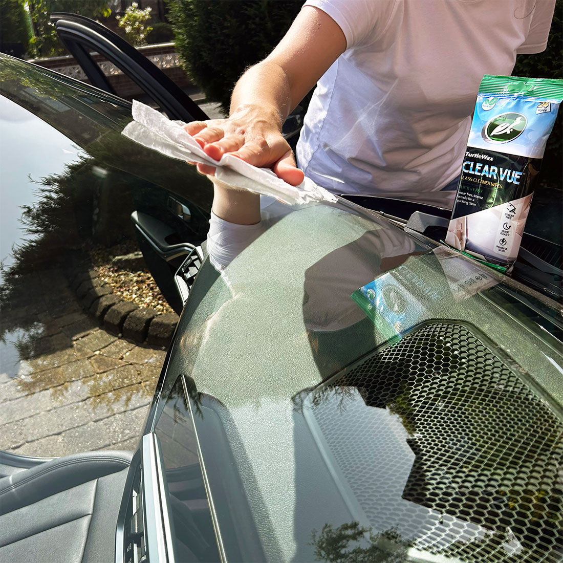 Turtle Wax Clear Vue Glass Wipes 24 Pack, , scanz_hi-res