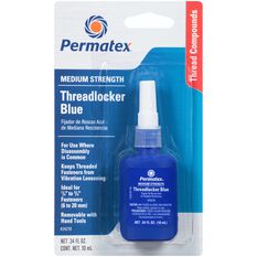 Permatex Threadlocker - Medium Strength, Blue, 10mL, , scanz_hi-res