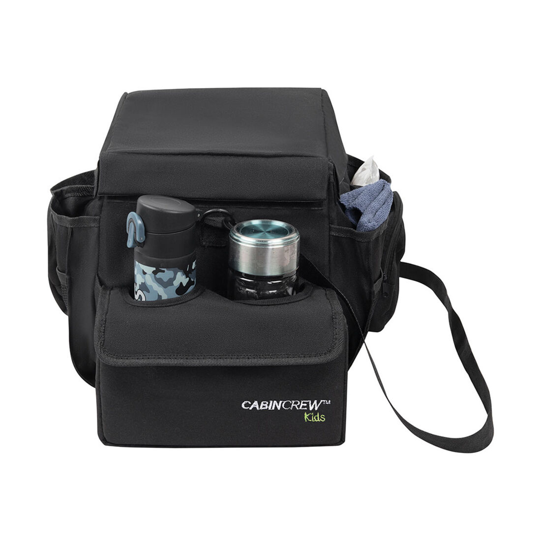 Cabin Crew Kids Backseat Organiser Black, , scanz_hi-res