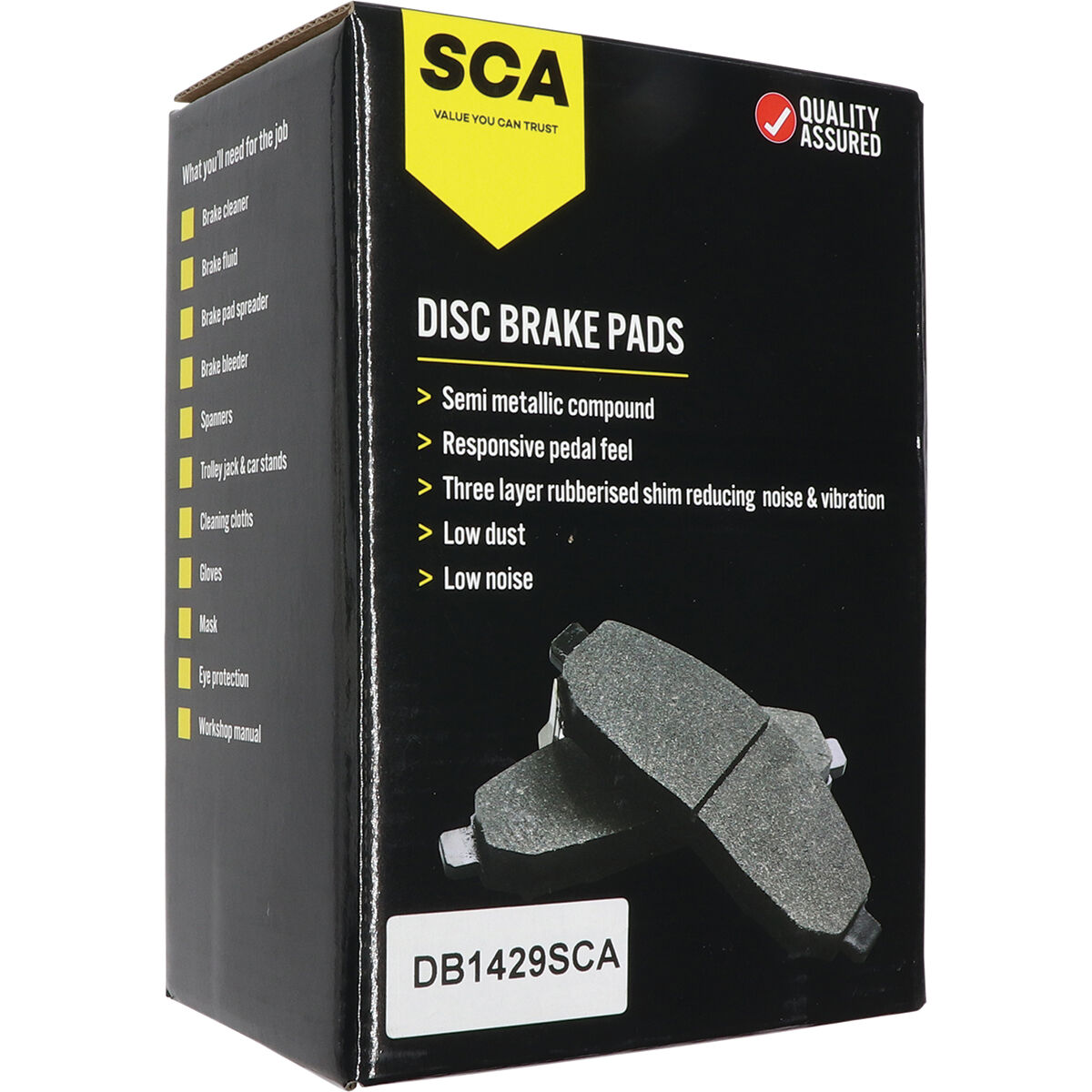 SCA Disc Brake Pads DB1429SCA, , scanz_hi-res