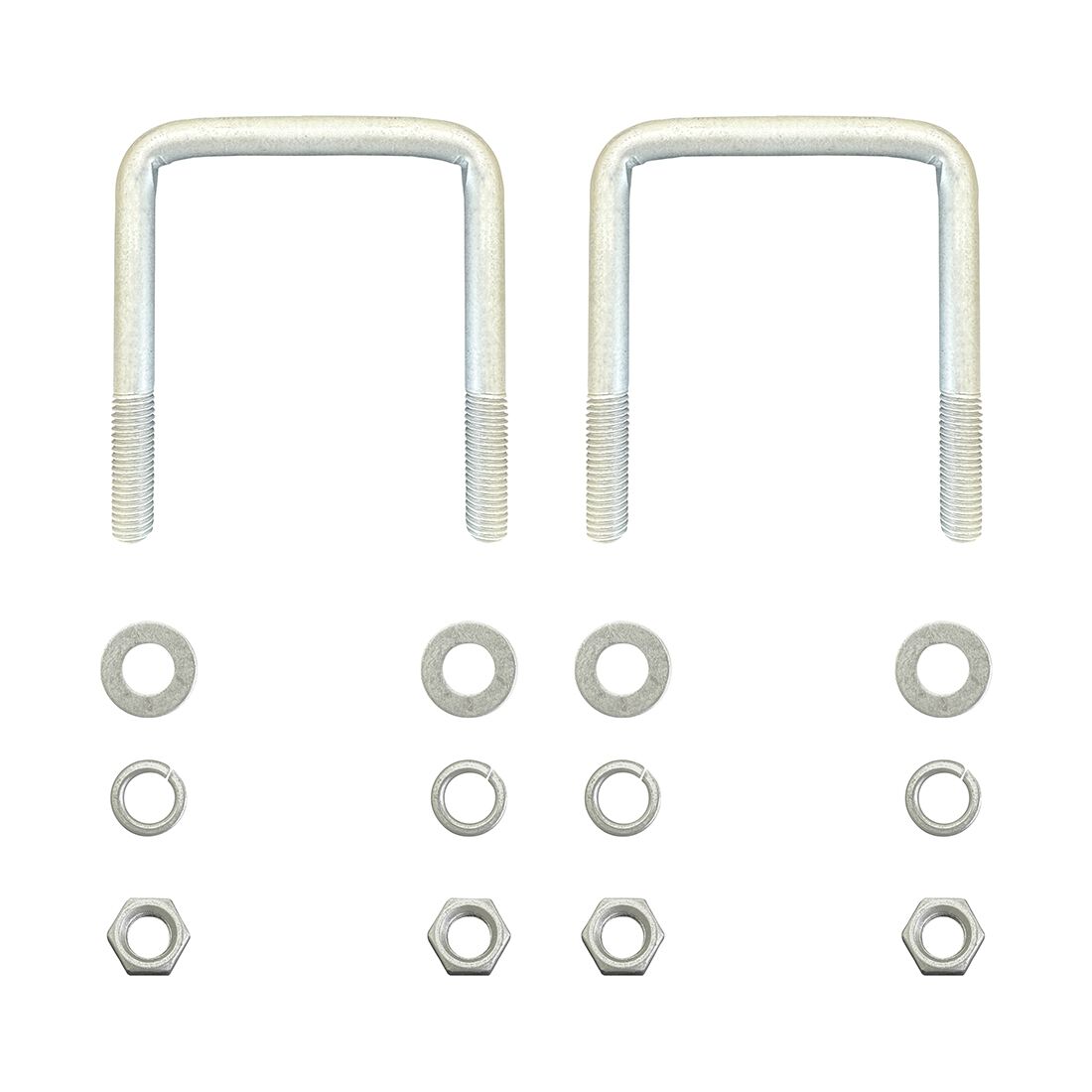 SCA Square Trailer U Bolt Kit 80x100mm 2 Piece Set, , scanz_hi-res