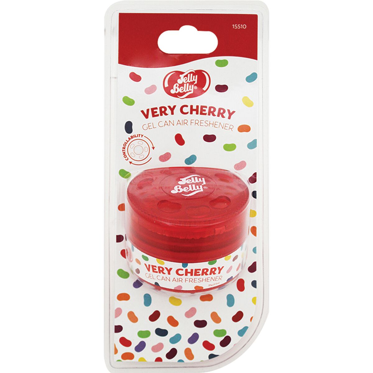 Jelly Belly Cannister Air Freshener - Very Cherry, 70g, , scanz_hi-res