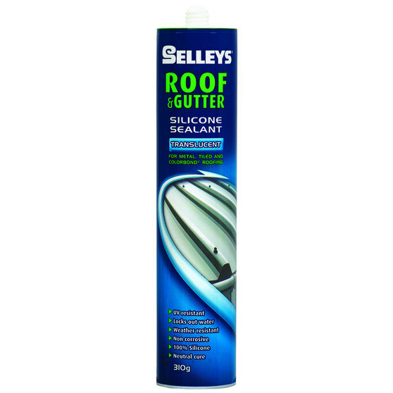 Roof & Gutter Sealant - Translucent, 310g, , scanz_hi-res