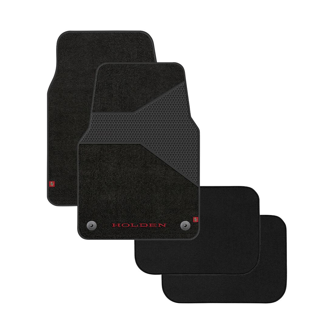 Holden Heritage 4-piece Belmont Carpet Floor Mats - Black, , scanz_hi-res
