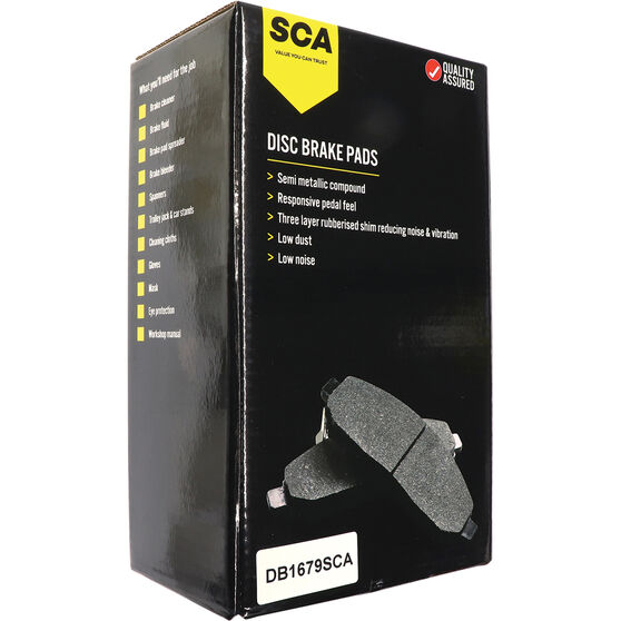 SCA Disc Brake Pads DB1679SCA, , scanz_hi-res