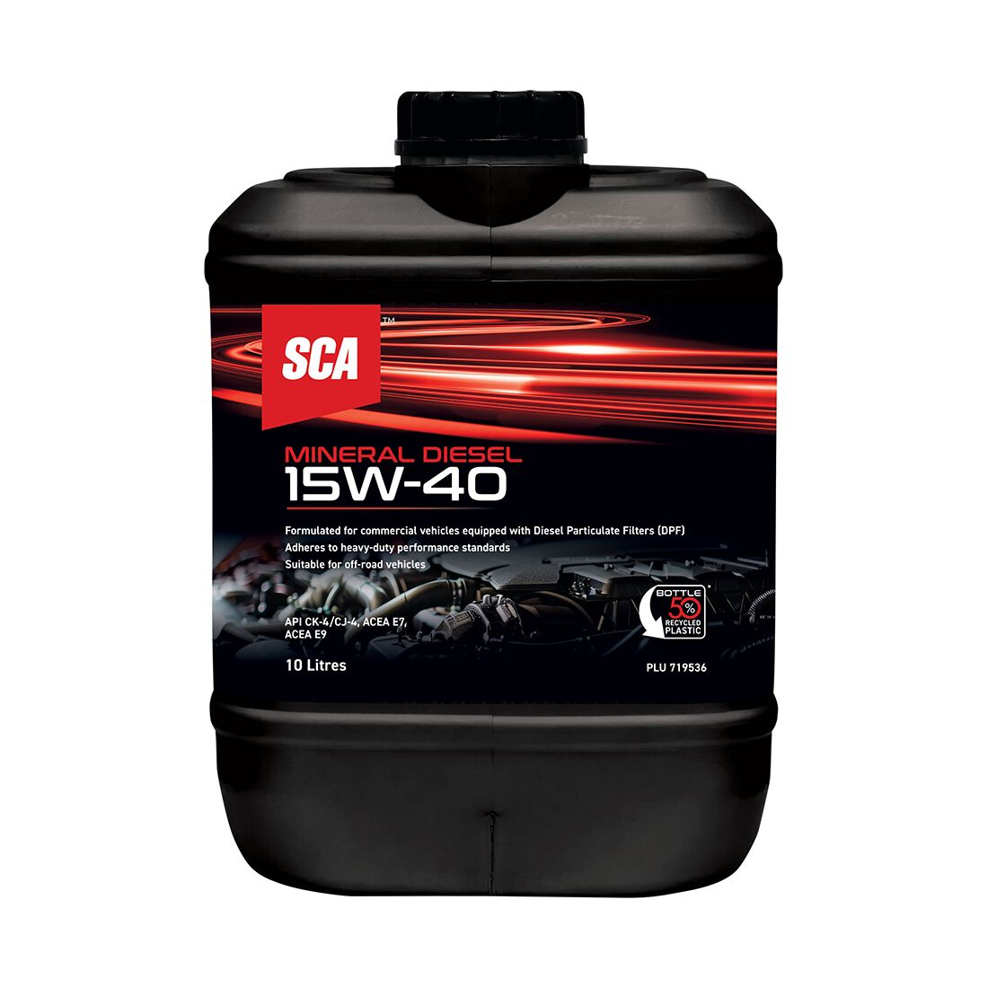 SCA Heavy Duty Diesel Engine Oil 15W-40 10 Litre, , scanz_hi-res