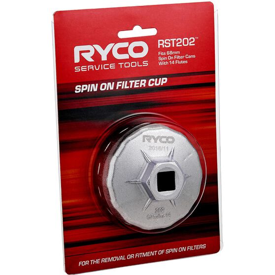 Ryco Oil Filter Cup Wrench RST202, , scanz_hi-res
