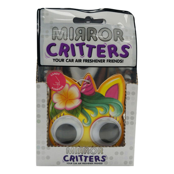 Mirror Critters Air Freshener Unicorn Tropicana, , scanz_hi-res
