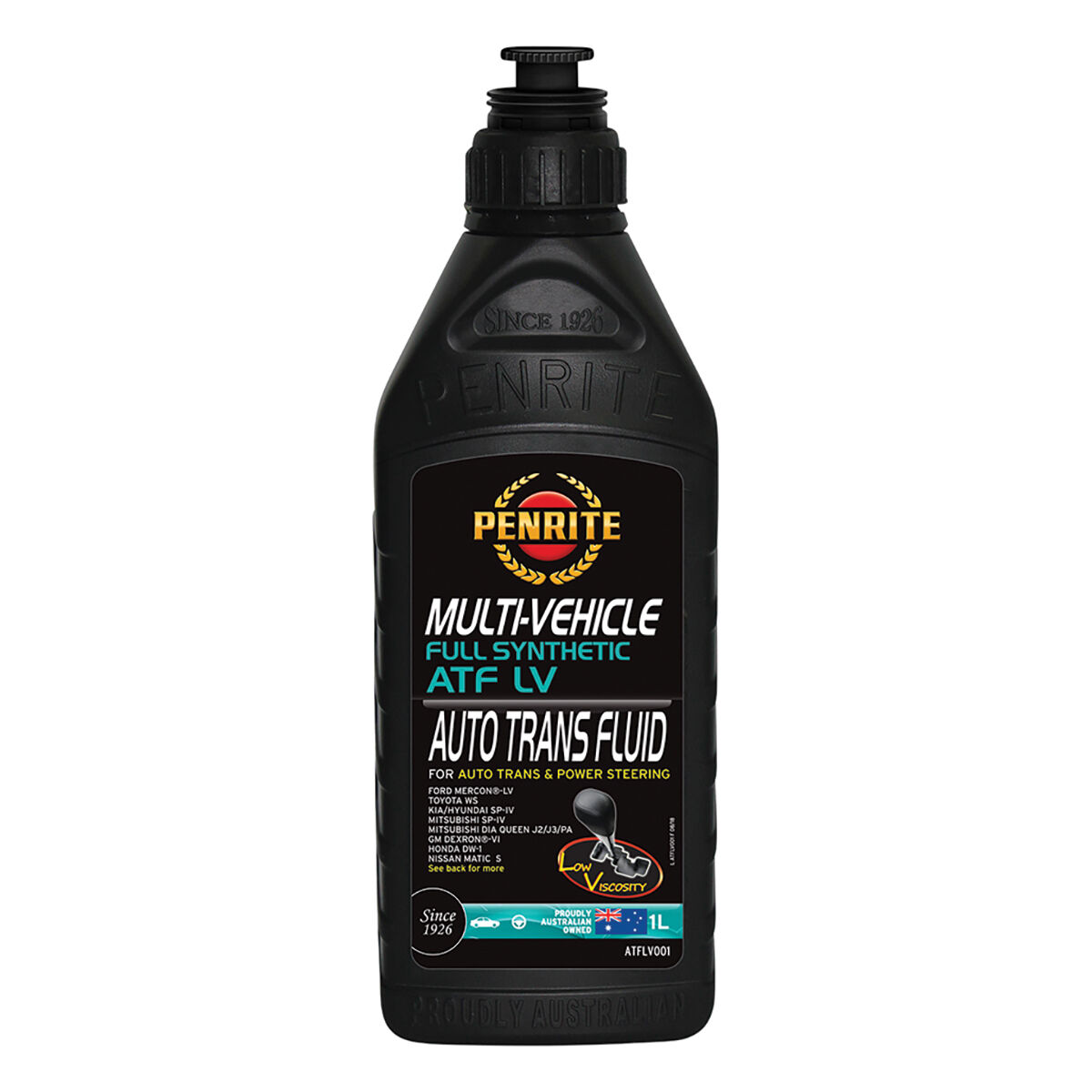 Penrite LV Automatic Transmission Fluid - 1 Litre, , scanz_hi-res
