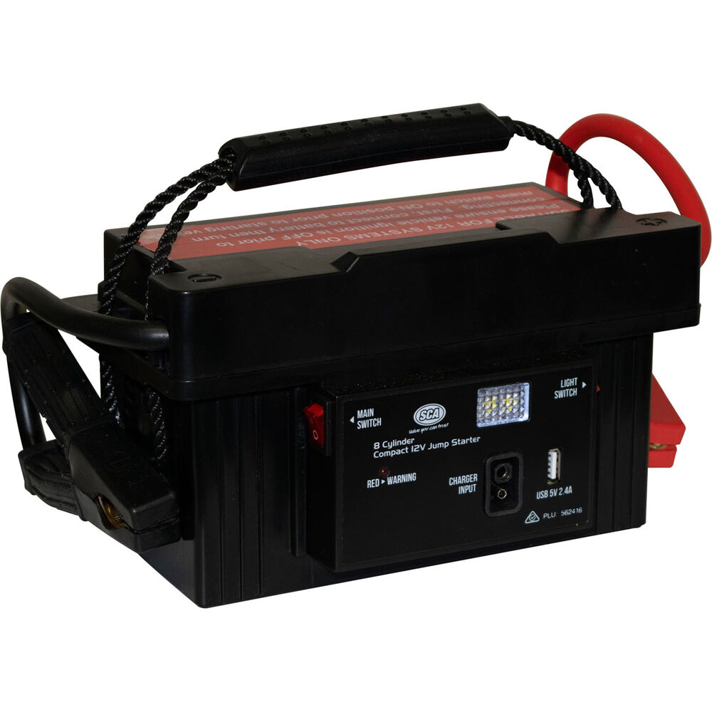 SCA 12V 1700 Amp 8 Cylinder Compact Jump Starter | Supercheap Auto New