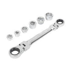 ToolPRO QC Double Flex Ring Ratchet Wrench Set, , scanz_hi-res