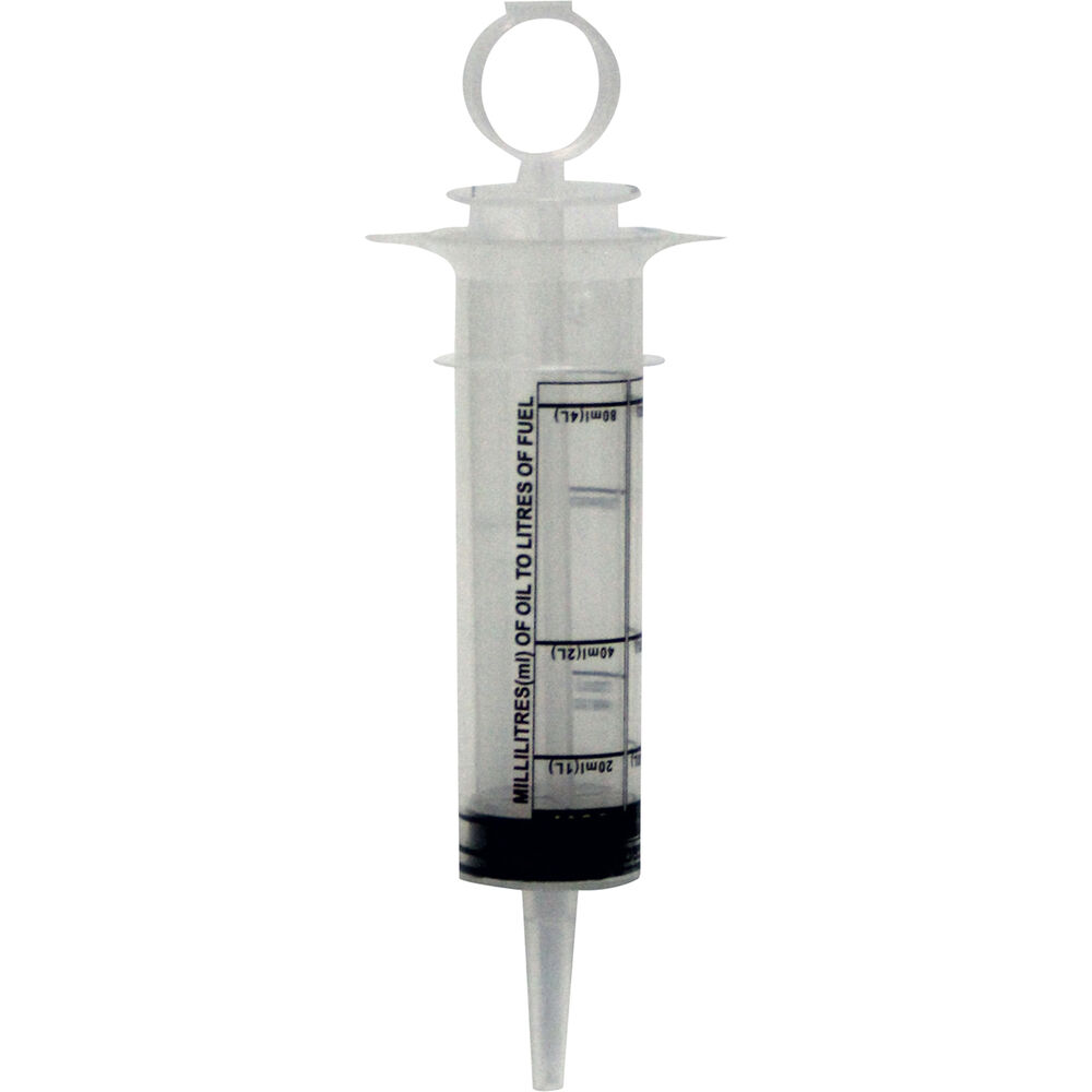 SCA 2 Stroke Oil Mixing Syringe 80mL Supercheap Auto New Zealand