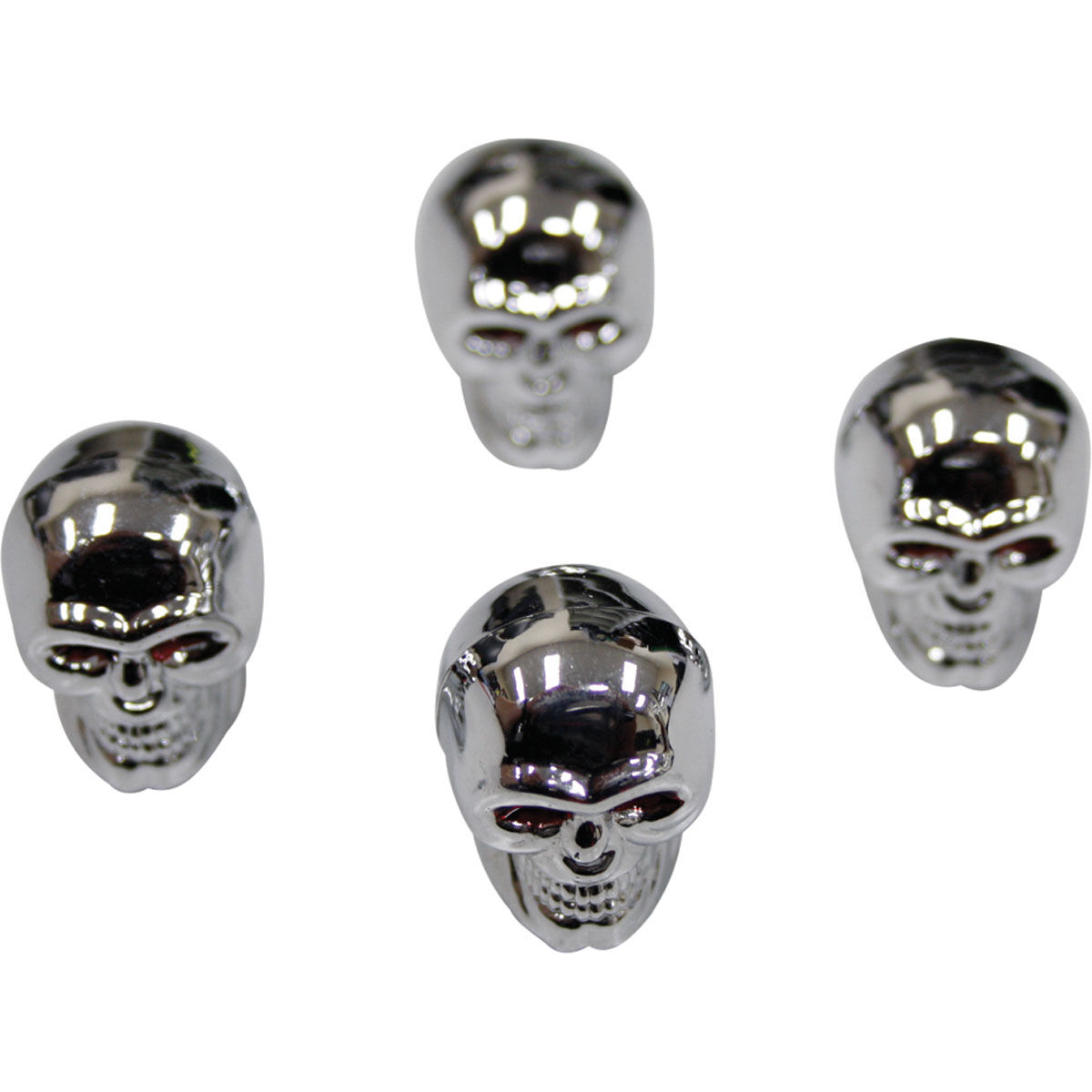 SCA Valve Cap Set - Silver Skull, , scanz_hi-res