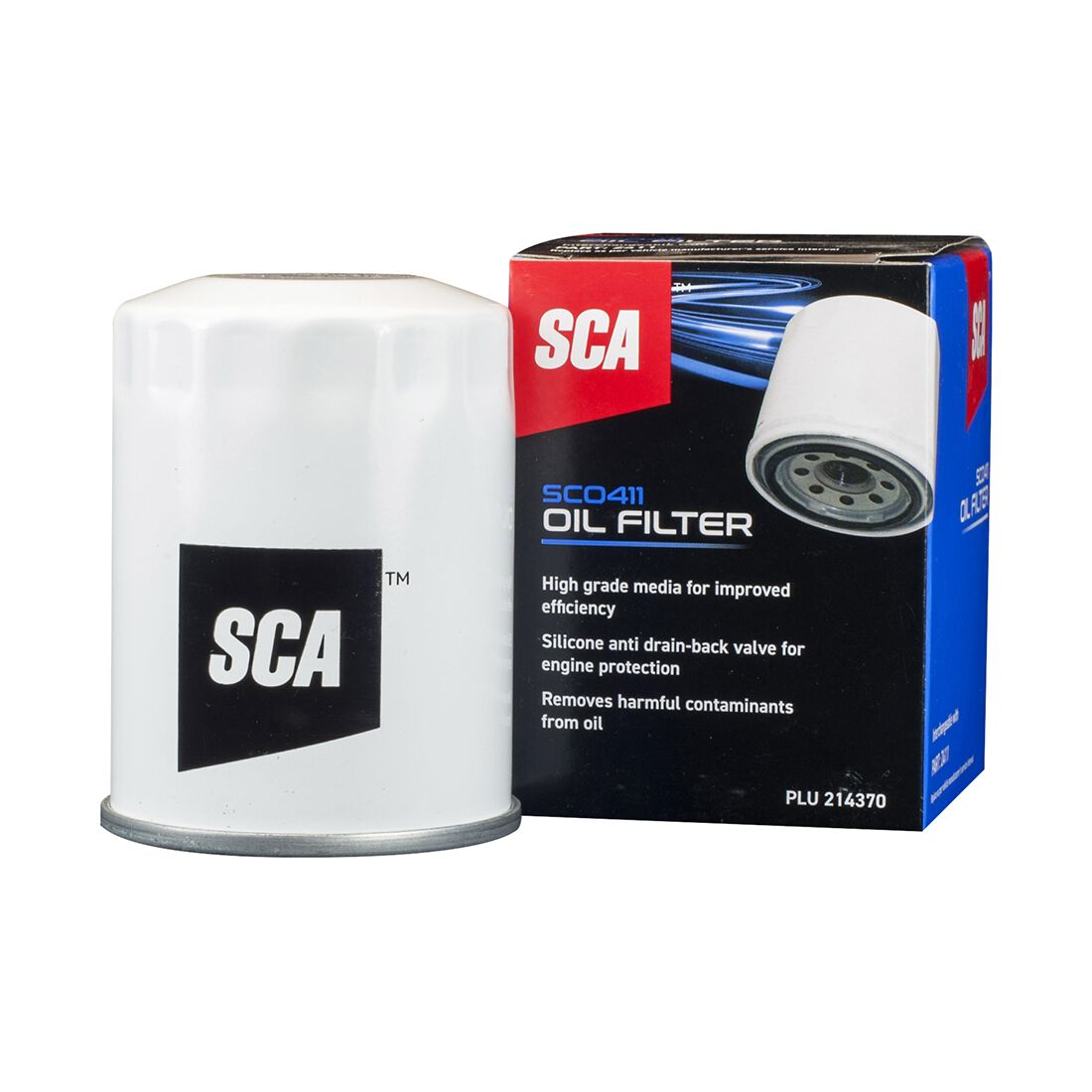 SCA Oil Filter SCO411 (Interchangeable with Z411), , scanz_hi-res