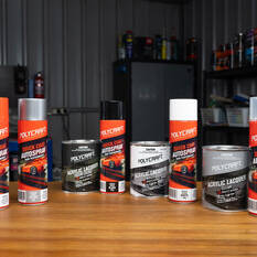 Polycraft Acrylic Gloss Black 400g, , scanz_hi-res