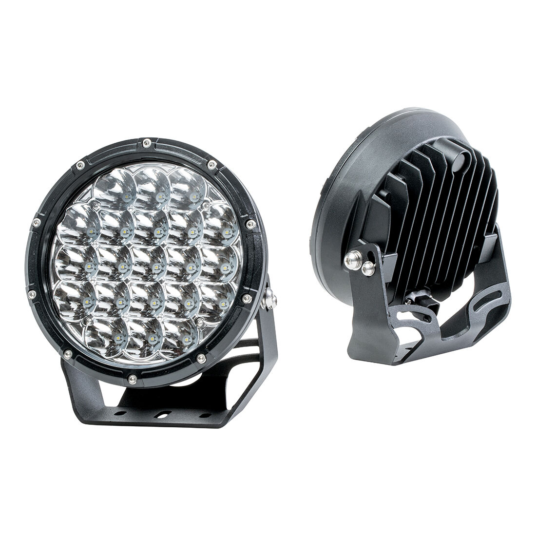 Enduralight LED Driving Light Kit w/ harness - 175mm 63W, , scanz_hi-res