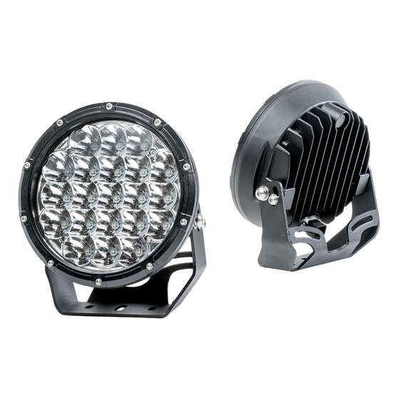 Enduralight LED Driving Light Kit w/ harness - 175mm 63W, , scanz_hi-res