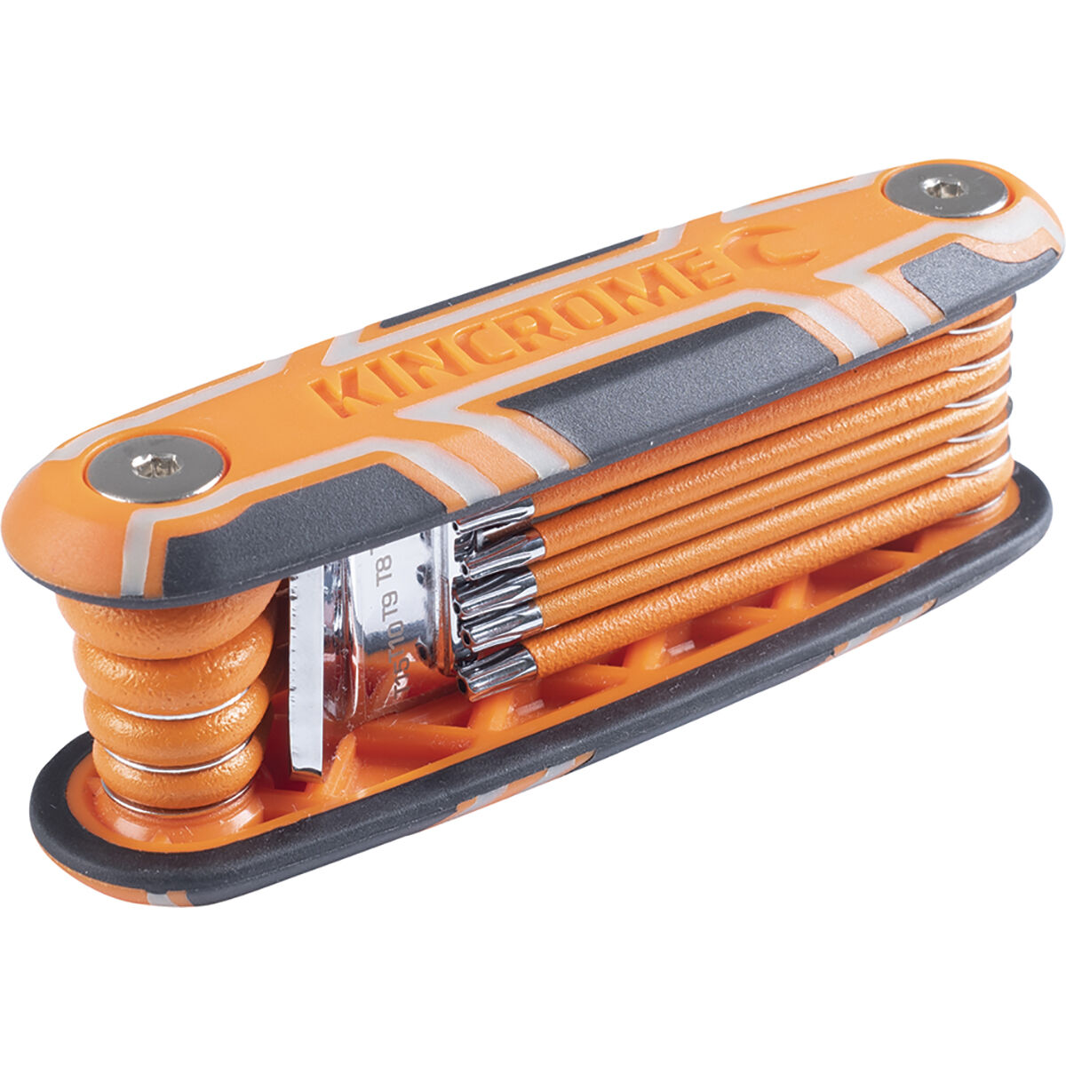 Kincrome Folding Tamperproof TORX Key Set 10 Piece, , scanz_hi-res