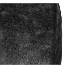 SCA Luxury Fur Seat Covers Black Adjustable Headrests Airbag Compatible 30SAB, , scanz_hi-res
