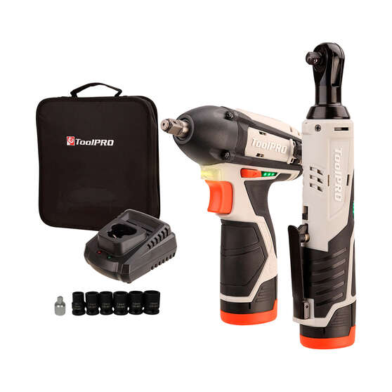 ToolPRO 12V Mechanics Power Tool Kit 2.0Ah, , scanz_hi-res