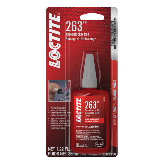 Loctite 263 High Strength Threadlocker 36mL Supercheap Auto New Zealand