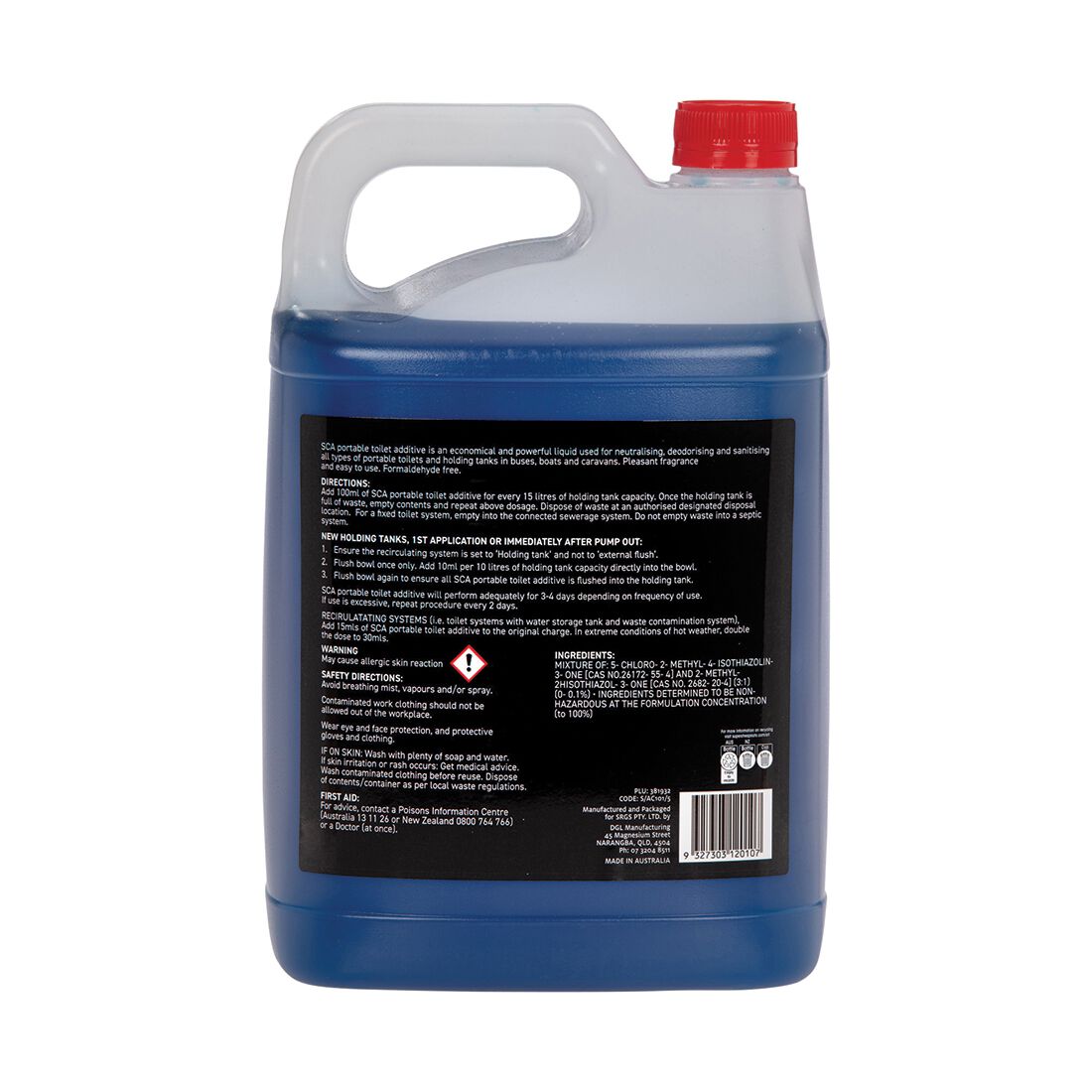 SCA Portable Toilet Additive - 5 Litre, , scanz_hi-res