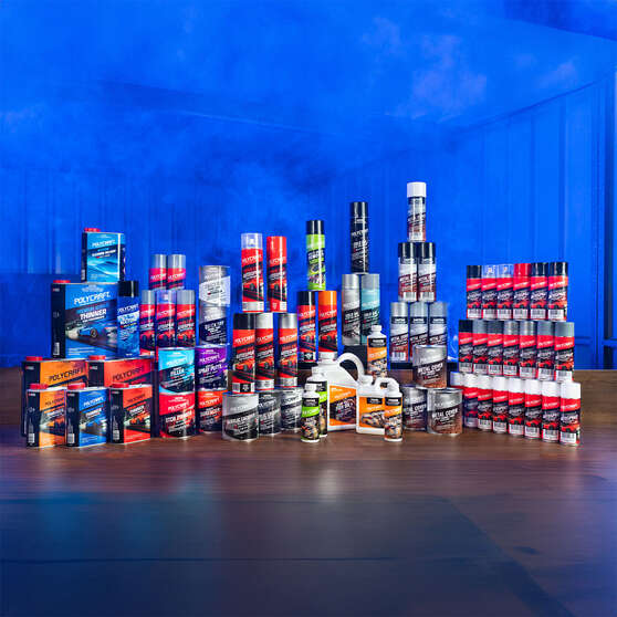 Polycraft Metal Cover Matt Black 1 Litre, , scanz_hi-res