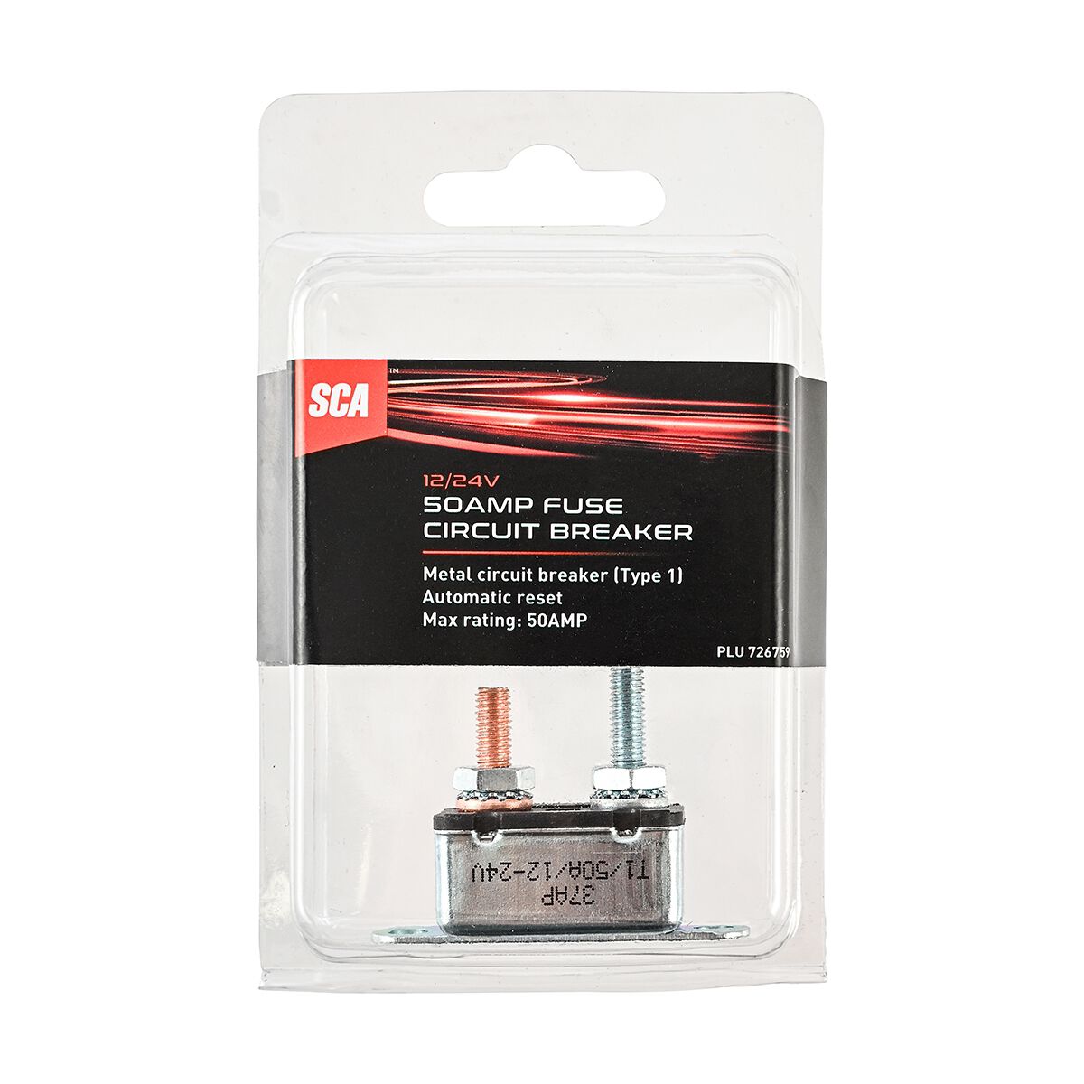 SCA Circuit Breaker - 12/24V 50 Amp, , scanz_hi-res